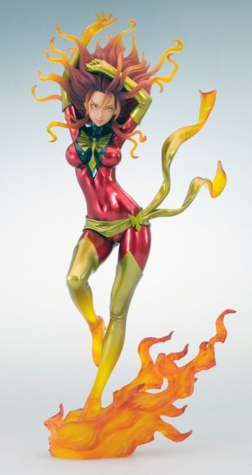 Jean Grey (Dark Phoenix), X-Men, Kotobukiya, Pre-Painted, 1/8